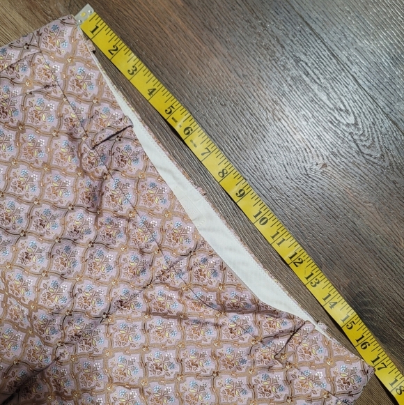 J. Crew Collection Patterned Pink Blue Silk Blend - Picture 6 of 10